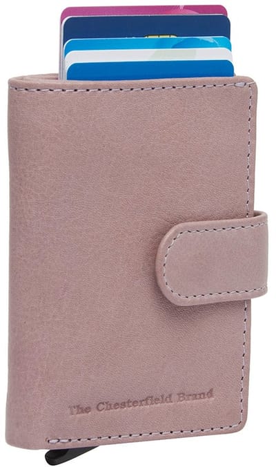 The Chesterfield Brand - Leren Pasjeshouder Lavendel Lila Kaunas