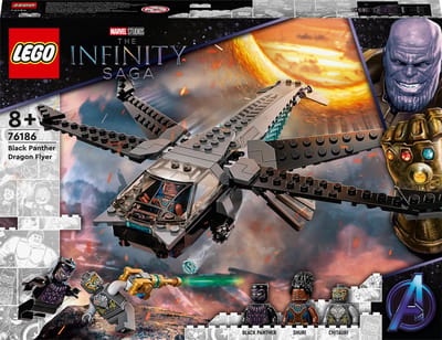 LEGO Super Heroes Black Panther Dragon Flyer 76186