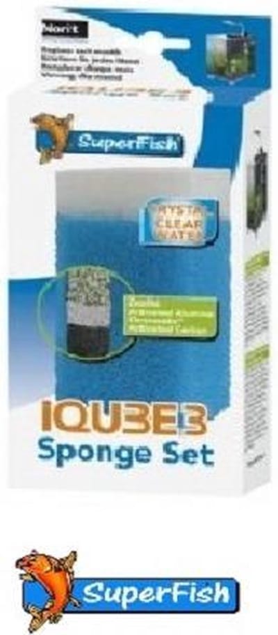 Superfish iQube3 Filter Media set - crystal clear