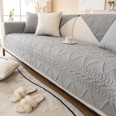 Gewassen Katoenen Bankkussen Modern Zitkussen Antislip Jacquard Bankhoes Homestay Vier Seizoenen Universele Hoes Doek Handdoek 70x150cm 1pcs