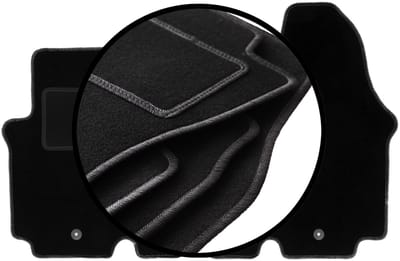 Complete set veloursmatten voor: Renault Trafic II bestelbus (2001-2014)