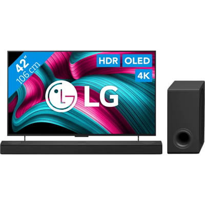 LG 42" OLED EVO C54 4K (2025) + LG DS80TR