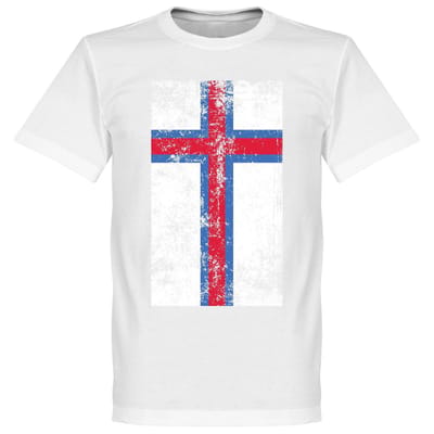 Faroër Eilanden Flag T-Shirt - S