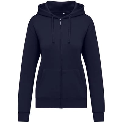 Originals Hooded Full Zip Women – Navy XS