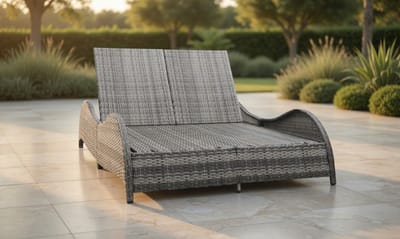 Luxe Zonnebank – Antraciet – Industrohome