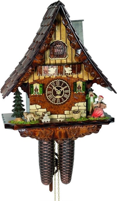 Trenkle - 8517 - Chalet-Koekoeksklok - 8-daags kettinguurwerk - Kuckuck Classic