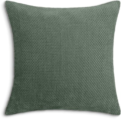 Heckettlane Sierkussen Velours Panama - Calla Green - Sierkussens 48x48 cm - 100% Polyester Velours - Inclusief Binnenkussen