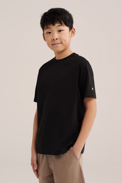 WE Fashion Jongens T-shirt met embroidery, 2-pack