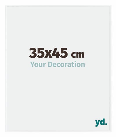Your Decoration - Fotolijst 35x45 cm - Kunststof - Wit Hoogglans - Evry