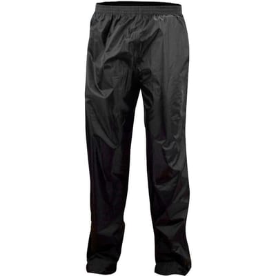 Ralka Regenbroek Waterdicht en met schoenbeschermer Kids - Zwart - 116