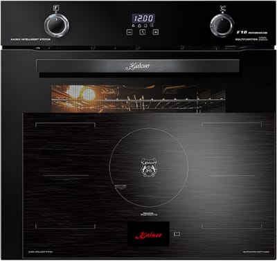 Kaiser - inbouwoven - EH 6367 - elektrische oven - zelfvoorzienend - 79L - KCT 9140 FI - inductiekookplaat - inductie - 90 cm -met 1-voudige telescoopgeleider