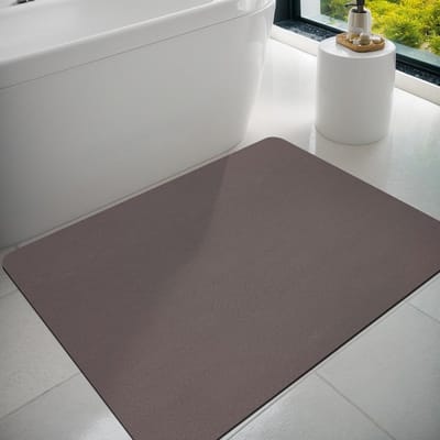 Badmat Badkamer Ruggenda Rubber Anti-Slip Dunne Badkamer Mat Absorberend Snel Droog Badkleed voor Vloer Badmat Douche Kleed voor Buiten Bad Douche Ruimte