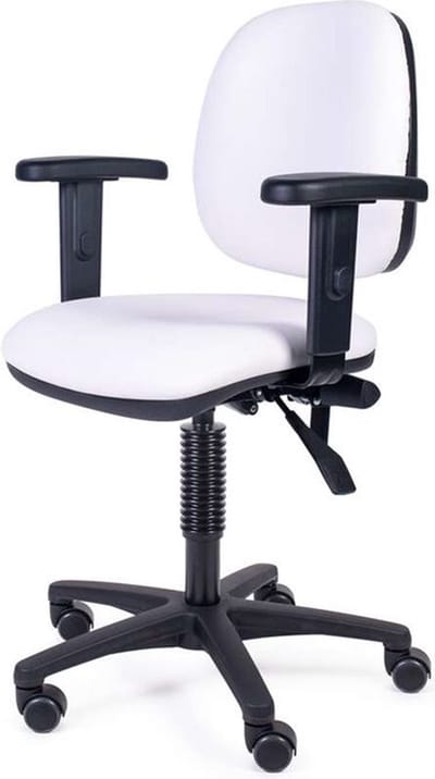 MTM witte verstelbare Stoel IJSSEL 160-NA zithoogte: 47 - 62 cm,