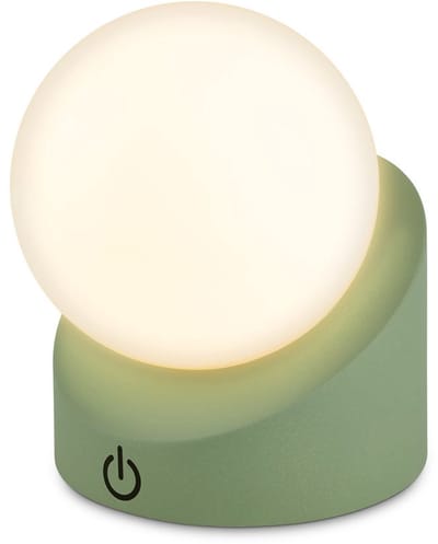 BRILONER Sora - Oplaadbare Mini Tafellamp - warm wit licht tuinverlichting - IP54 buitenverlichting - draadloos - dimbaar - voor binnen en buiten - 10 x 8 x 9 cm