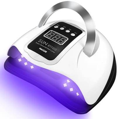 NAXSIR UV/LED Nagellamp - Gel Nagellak Droger met Timer & Sensortechnologie - Geschikt voor Alle Gellakken - Thuis & Salon Kwaliteit