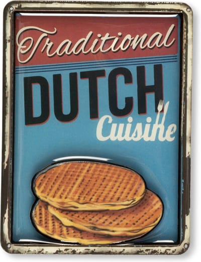 Memoriez 2D Magneet Cuisine Stroopwafel