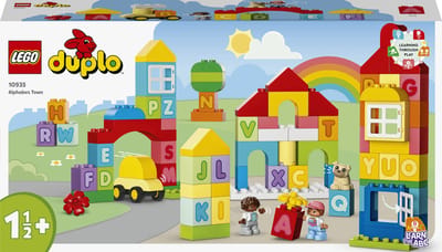 LEGO DUPLO Classic Alfabetstad Leerzaam Peuterspeelgoed; Fijne Motoriek Ontwikkelen 10935