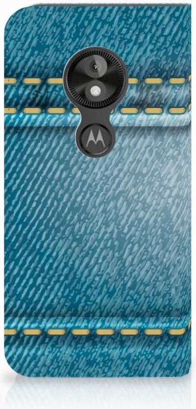 Standcase Hoesje voor Motorola Moto E5 Play Hippe Standcase Jeans