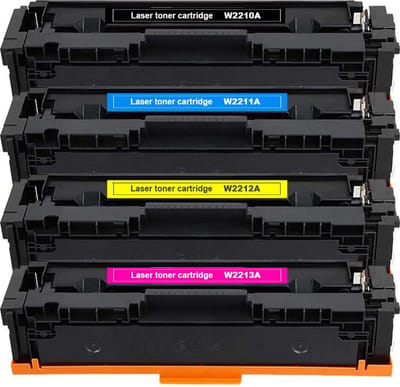 Multipack Laser Toner cartridges Geschikt voor 207A (Met chip) | Geschikt voor HP Color Laserjet Pro M255 - M255dw - MFP M282 - M282nw - M283 - M283cdw - M283fdw
