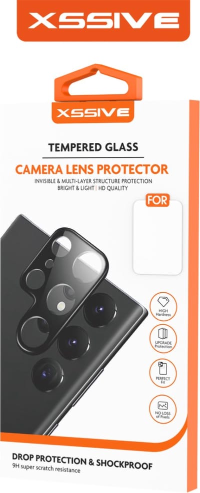 Samsung Galaxy S24 Ultra – Xssive Camera Lens Protector – Gehard Glas – 9H Tempered Glass – Krasbestendig – Transparant