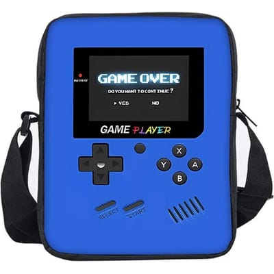 Nieuw Spelconsole Patroon Crossbody Tassen Voor Jongen/Meisjes Beste Cadeaus 3D Cartoon Crossbody Portemonnee Tiener Messenger Bag
