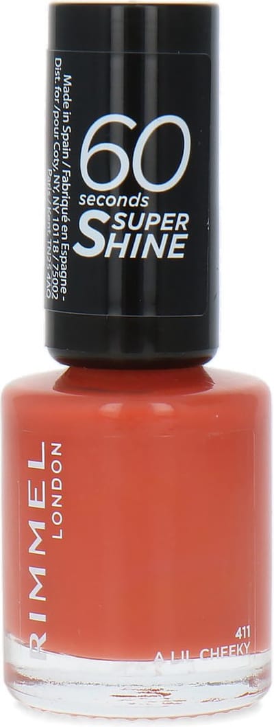 Rimmel 60 Seconds Super Shine Nagellak - 411 A Lil Cheeky