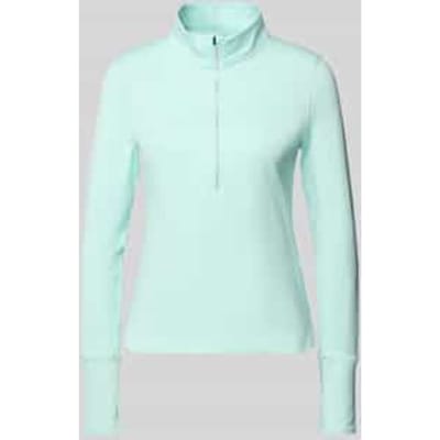 Under Armour Launch Pro Half Zip  Hardloopshirt Dames-mint, zilver