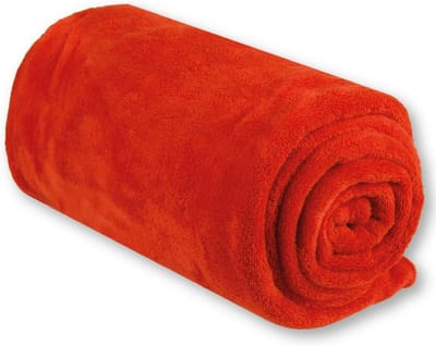 Babydeken Microvezel - Wikkeldeken Knuffeldeken - Babykamer Comfort - Huidvriendelijk Gecertificeerd - 80 x 120 cm - Terracotta Oker