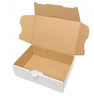 Heykapak MB - Witte Kartonnen Verzenddoos - 160x110x50 mm - 25 Stuks - Eenvoudig Te Monteren - Lichtgewicht