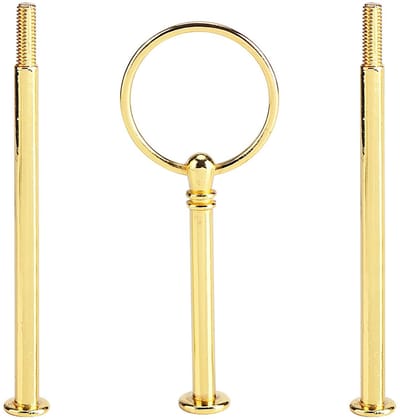 Dailygoods- Taartbordstandaard Stevige Constructie - Meerlaags Ondersteuning - 2/3 Laags Dessertdisplays - Elegant Ontwerp - Eenvoudige Montage - Compacte Opslag - Taartstandaard