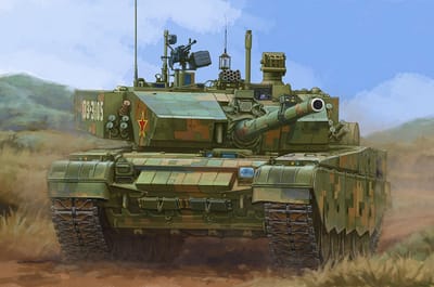 HobbyBoss Modelbouwpakket Militaire voertuigen - 84518 PLA ZTZ-99A MBT Tank Plastic - 1:35 - Modelbouw