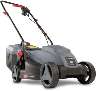 Elektrische Grasmaaier - Tuinmachine - Gazon Onderhoud - Grasopvang Systeem - 32 cm Snijbreedte - Grijs