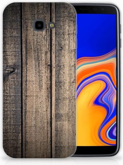 Samsung Galaxy J4 Plus (2018) Bumper Hoesje Steigerhout