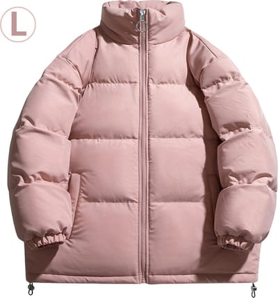 Bovista Winterjas Voor Dames - Faux Fur Bontkraag - Parka - Jas - Winter - Volwassen - Roze - Maat L