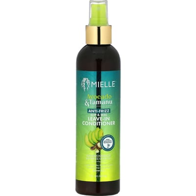 Mielle, Anti-Frizz Slaap- & Leave-In Conditioner, Avocado & Tamanu, 8 fl oz (237 ml) blue