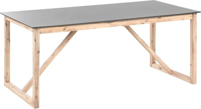 NOTTERI - Tuintafel - Grijs/Bruin - Beton