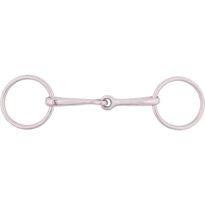 BR Enkel Gebroken Onderlegtrens Massief RVS 13 mm . - 15 CM