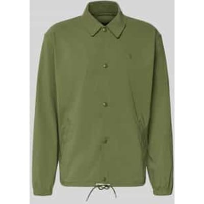 regular fit blouson van katoenmix model 'SEERSUCKER'