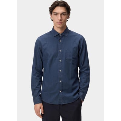 BOSS Black Casual hemd lange mouw Blauw H-ROB-SP-P-263 10281092 01 50567060/460