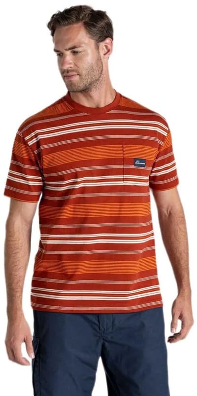 Craghoppers Pointer T-shirt Met Korte Mouwen Oranje XL Man