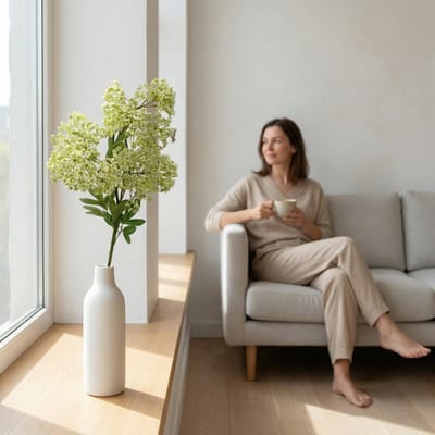 Florafy Kunstbloem Flower Spray - Kunstbloemen voor binnen - Onderhoudsvrij