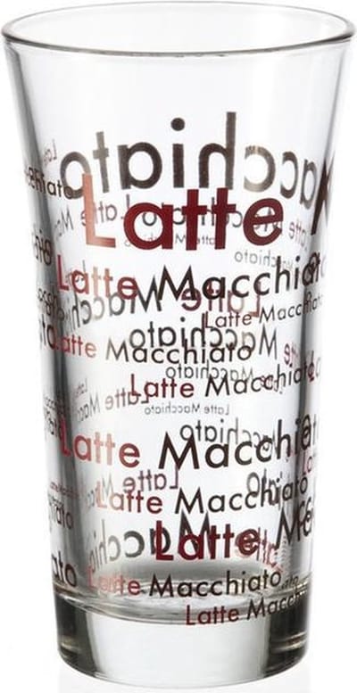 Montana Enjoy Latte Macchiato glas - 6 stuks