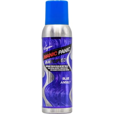 Manic Panic Amplified Spray Blue Angel - Tijdelijke haarverfspray, veganistisch Haarkleuring Unisex 125 ml
