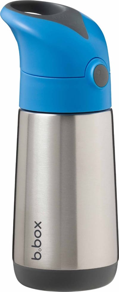 b.box Drinkfles en Waterfles | Geïsoleerd, Dubbelwandig, Roestvrij Staal | Houdt Drankjes tot 8 Uur Koud en tot 6 Uur Warm | 350 ml