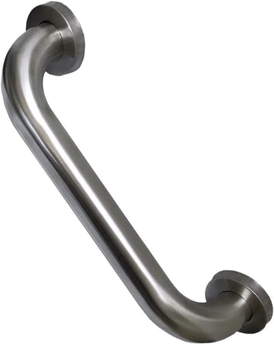 Douche Handgreep - Badgreep Wandbeugel - Veilig Gebruik - Roestvrij Staal - 50 cm - Zilver