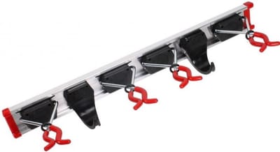 Wovar Gereedschapshouder | Rail 50 cm / 4 Houders 2 Haken | Per Set
