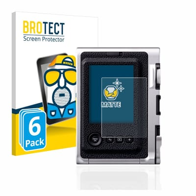 BROTECT - Screenprotector voor Fujifilm Instax Mini Evo - Folie Beschermfolie matte 6 Stuks