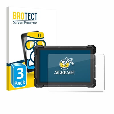 Screenprotector 3 Stuks voor Higole F7G Rugged Tablet 10.1" Beschermglas transparant