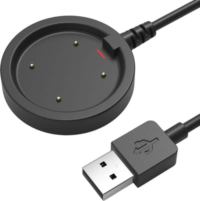 Compatibel met Polar Vantage M / Vantage M2 / Vantage V / Vantage V2 / Ignite / Ignite 2 / Grit X / Grit X connected horloge. 1 kabellengte Zwart lengte 1 m