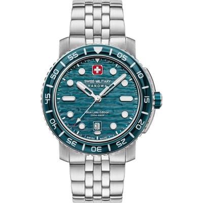 Swiss Military Hanowa Aqua SMWGH0004501 Blue Lake Horloge